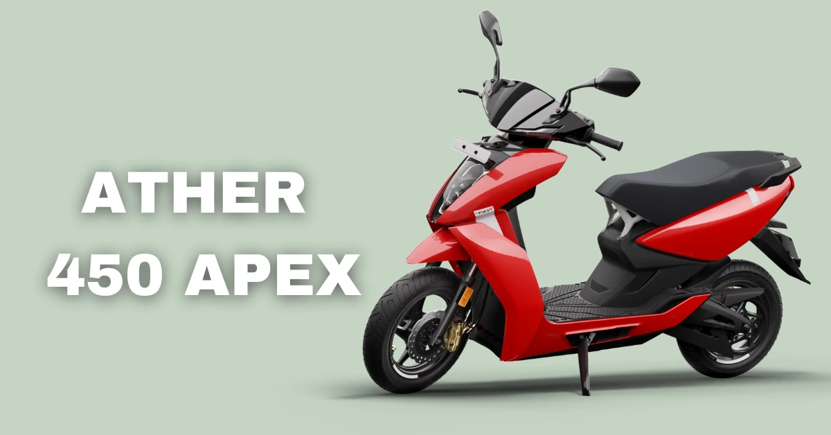 Ather 450 apex Launch Date in India